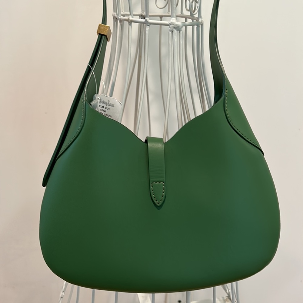 NWT Palm Angels Palm Tree Leather Hobo Bag - Picture 8 of 12